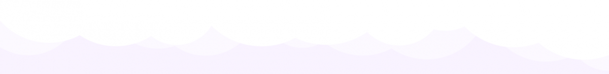 bottom of clouds with light purple background
