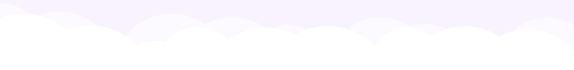 top of clouds with light purple background